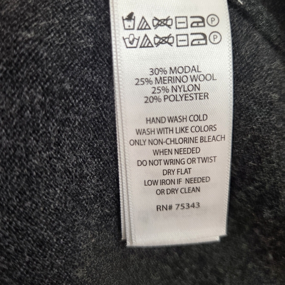 NWT RACHEL ZOE STRETCH LONG SLEEVE GRAY KNIT WOOL MIX KNEE LENGTH DRESS SMALL - Picture 5 of 5